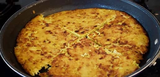 کوکو مرغ با سیب زمینی