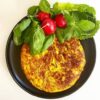 طرز تهیه کوکو مرغ ساده با سیب زمینی