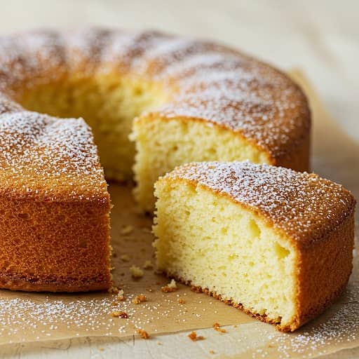طرز تهیه کیک ساده با شیر