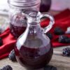 طرز تهیه شربت توت سیاه