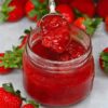 طرز تهیه مربای توت فرنگی خوش رنگ