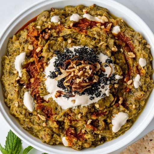 طرز تهیه کشک بادمجان سرخ شده