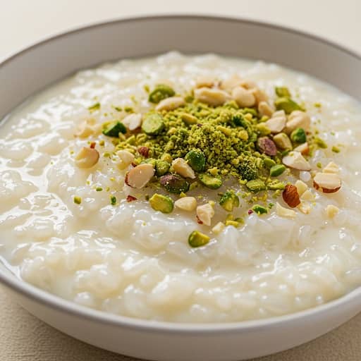 طرز تهیه شیر برنج برای دو نفر
