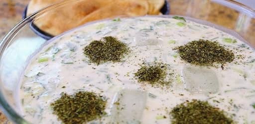آب دوغ خیار