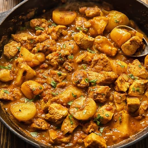 طرز تهیه خورش کاری با مرغ