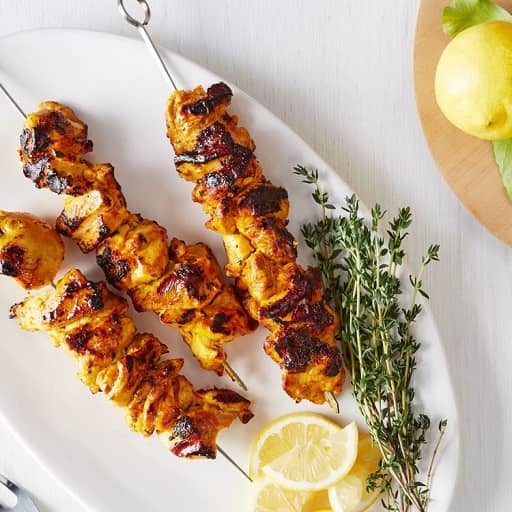 طرز تهیه جوجه کباب زعفرانی خانگی