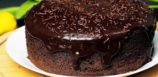 کیک خیس شکلاتی