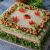 طرز تهیه کیک مرغ ساده با نان تست