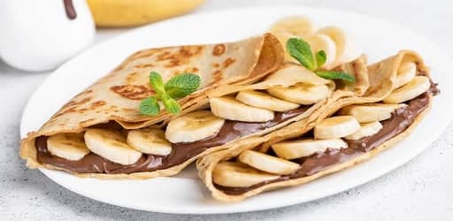 کرپ صبحانه فرانسوی