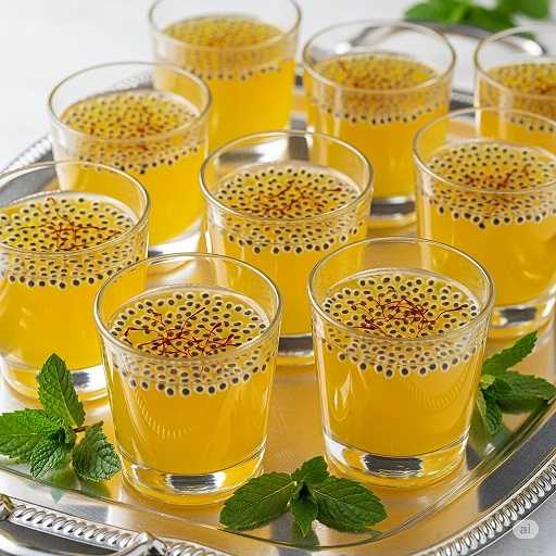 طرز تهیه شربت نذری زعفرانی
