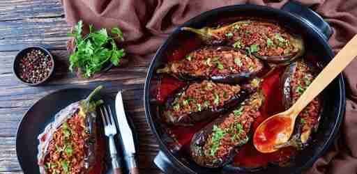 بادمجان شکم