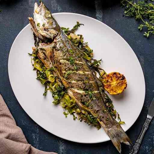 طرز تهیه ماهی شکم پر شمالی