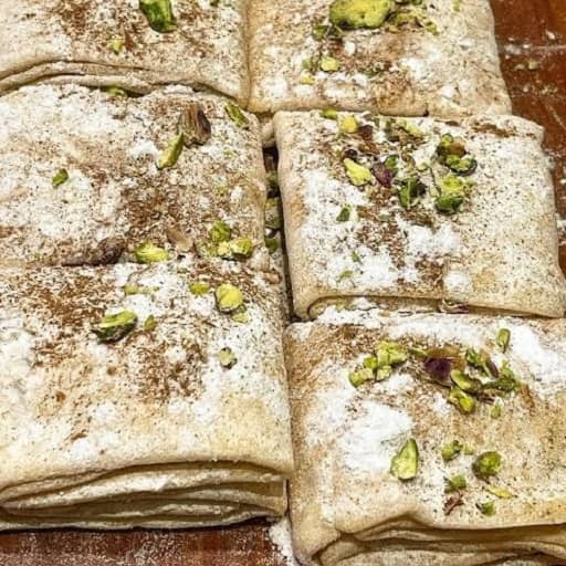 طرز تهیه حلوای ضیابری گیلان