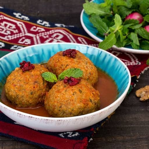 طرز تهیه کوفته همدانی