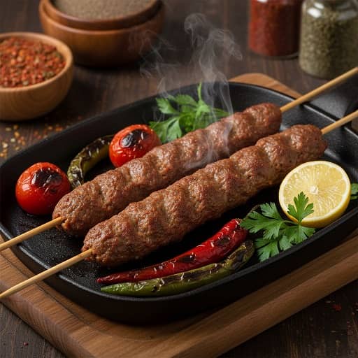 طرز تهیه آدانا کباب در ماهیتابه