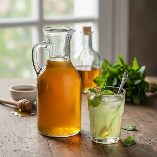 طرز تهیه سرکه انگبین