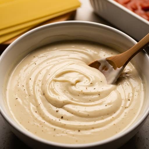 طرز تهیه سس بشامل برای لازانیا