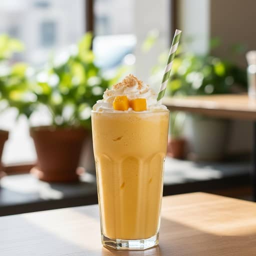 طرز تهیه شیر انبه کافی شاپی