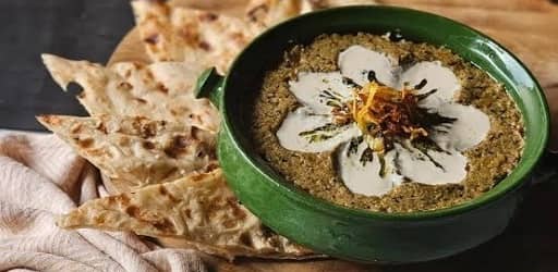 حلیم بادمجان با مرغ