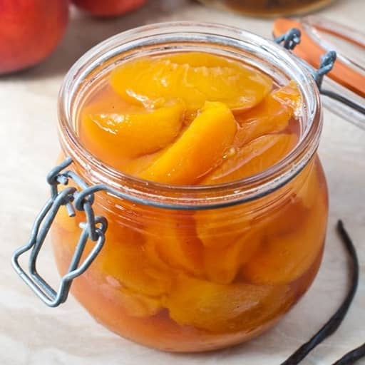 طرز تهیه کمپوت هلو
