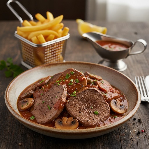 طرز پخت زبان گوساله