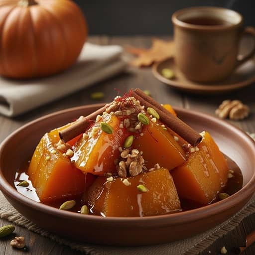 طرز تهیه کدو حلوایی خوشمزه