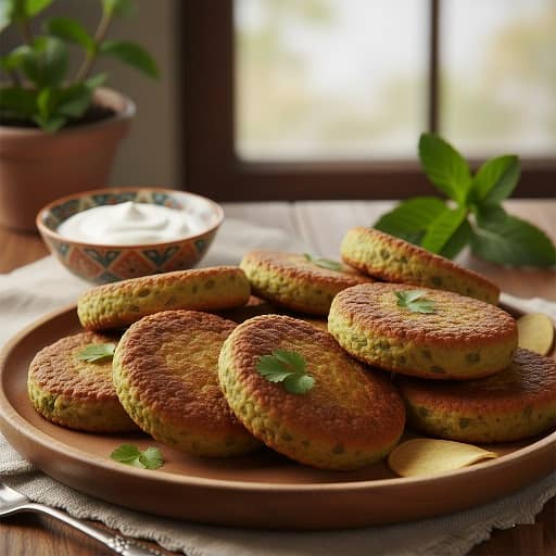 طرز تهیه کوکو عدس با سیب زمینی