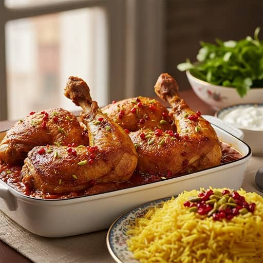 طرز تهیه مرغ مجلسی سرخ شده