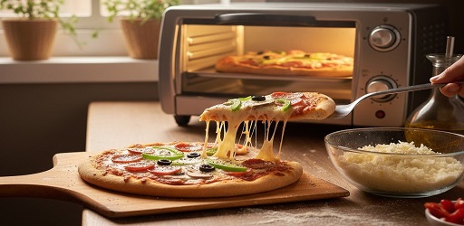 پیتزا خانگی در توستر