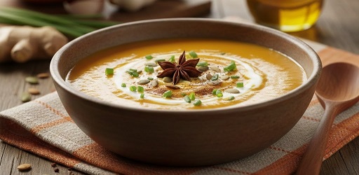 سوپ کدو حلوایی