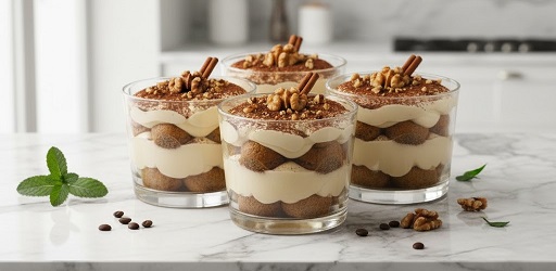 ترامیسو گردو و دارچین