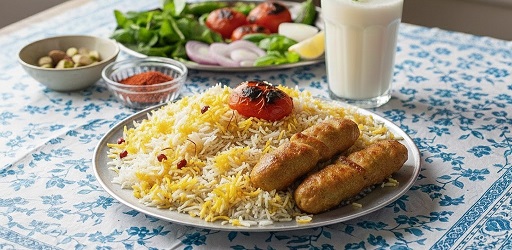 کباب کوبیده مرغ