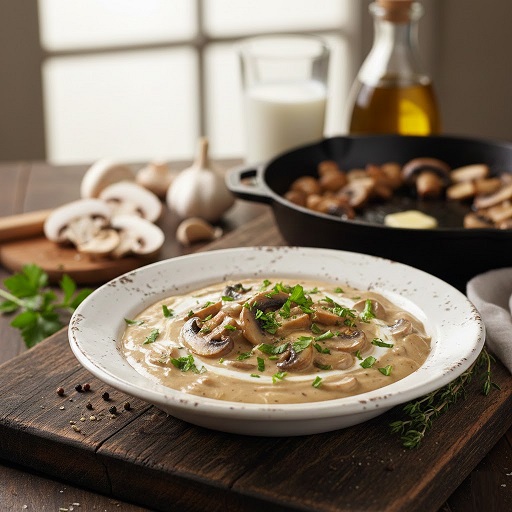 طرز تهیه سس قارچ