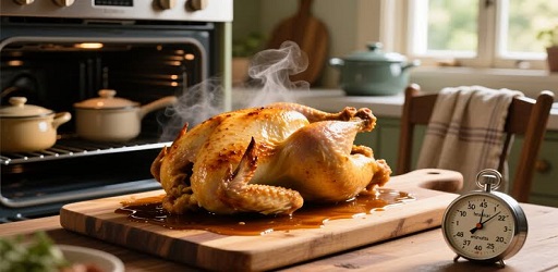 مدت زمان پخت مرغ بر اساس روش پخت