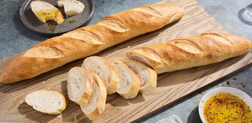 نان باگت خانگی