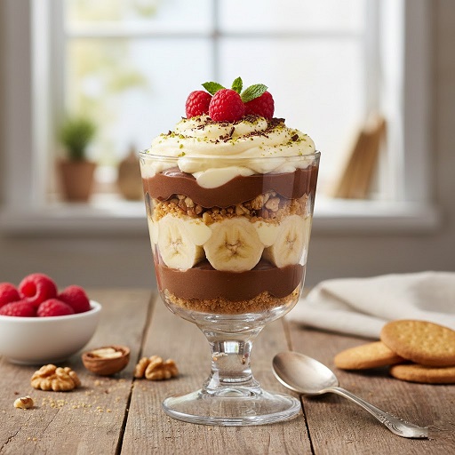 طرز تهیه دسر پان اسپانیا لیوانی