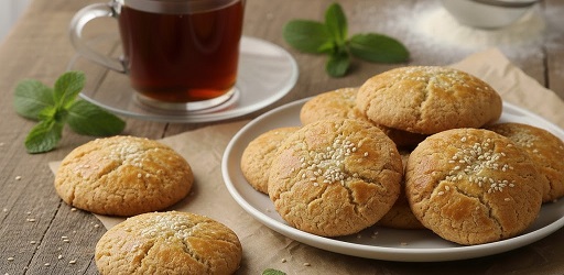 کلوچه با آرد گندم