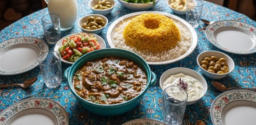 خورش قارچ مجلسی